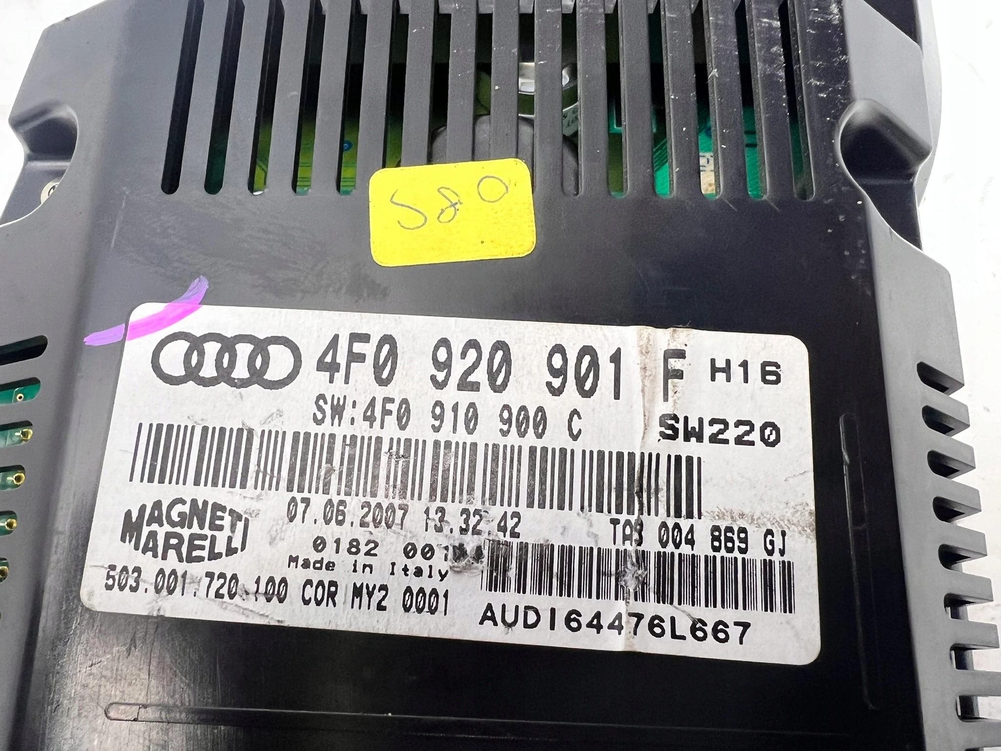 dials dials AUDI A6 C6 2.4 4F0920901F