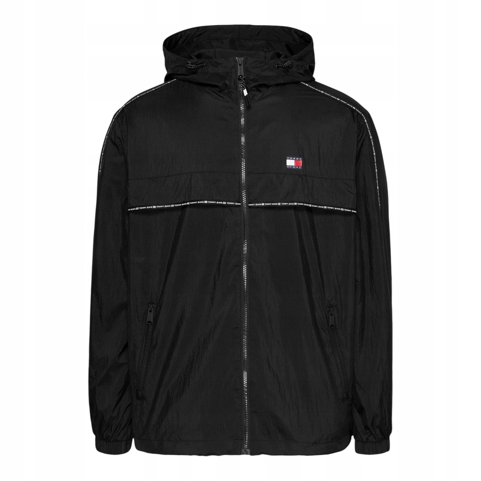 Pánská větrovka Tommy Jeans DM0DM18697 Černá, velikost M