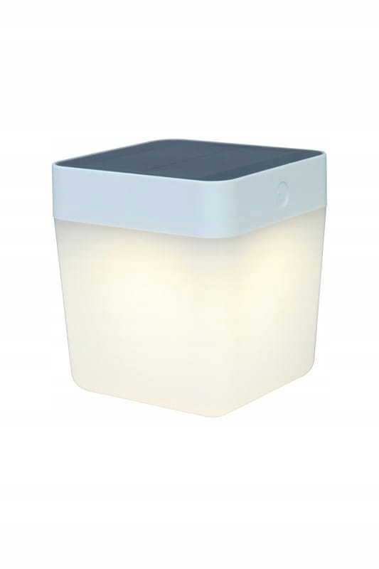 Venkovní zahradní terasová Led solární stolní lampa malá 3000K Lutec