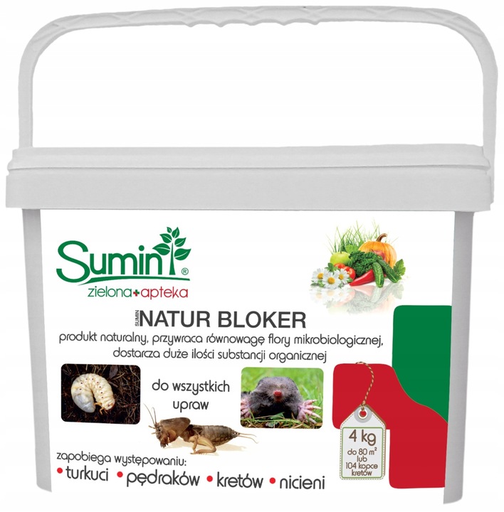 

Sumin Natur Bloker 4 kg (Zielona Apteka)