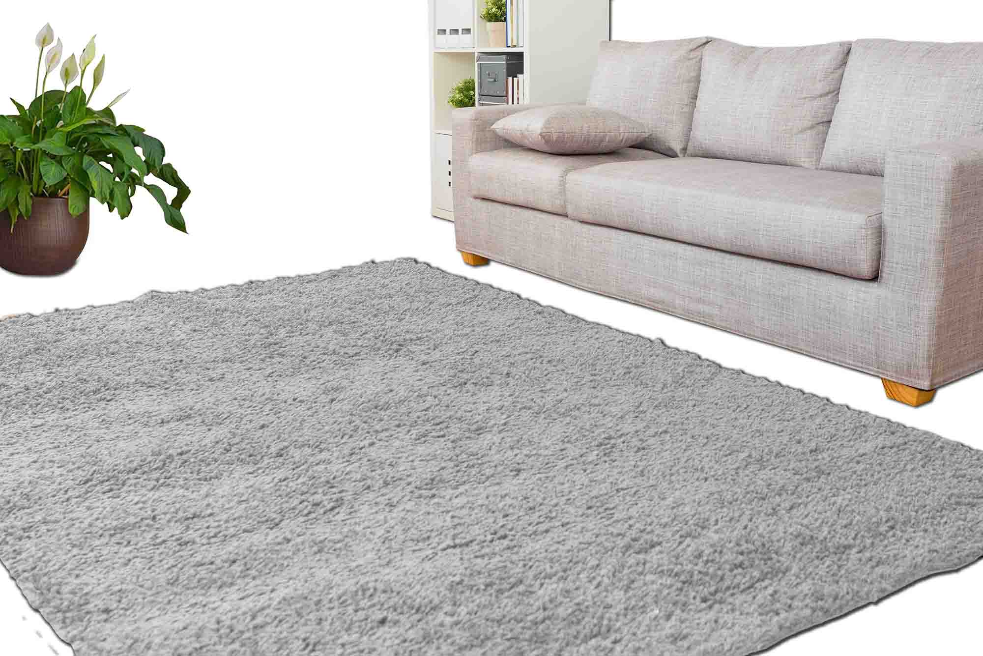 

Gruby Stylowy Dywan Shaggy Royal 120x170 Włochacz