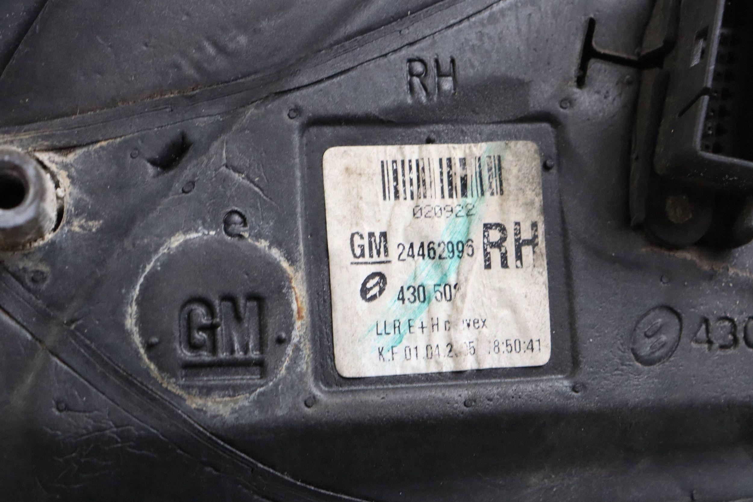 OPEL ASTRA H III mirror right 5 PIN 24462995 010795 EUROPA