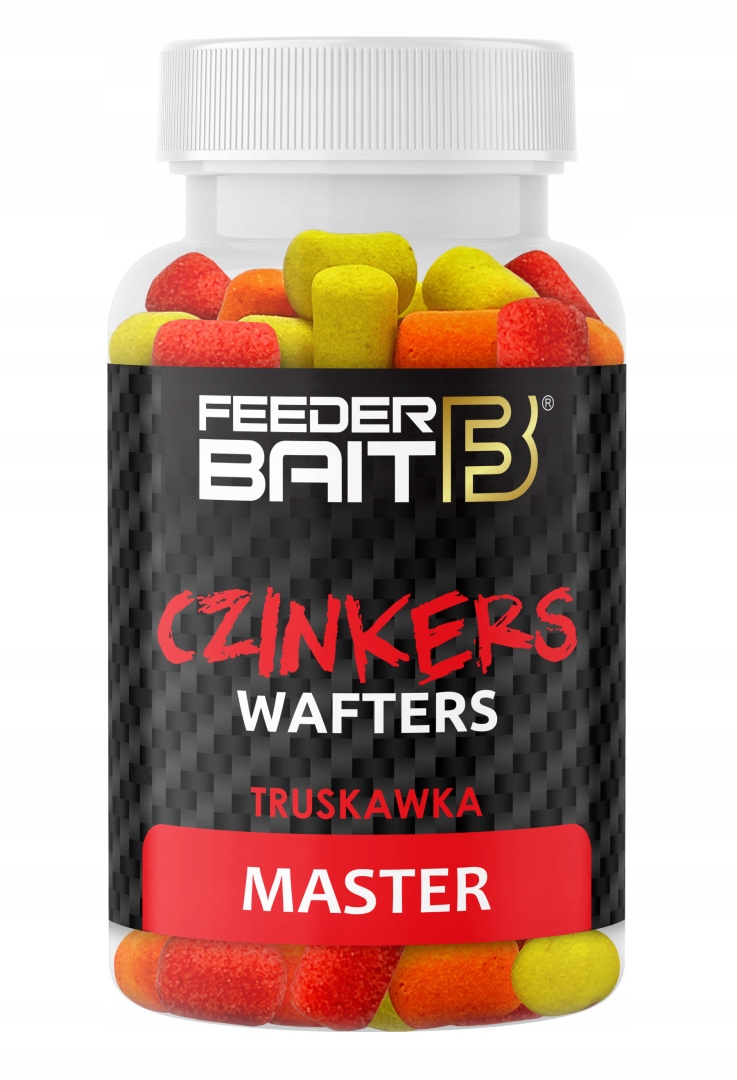 Czinkers Feeder Bait Wafters 8mm Master Truskawka