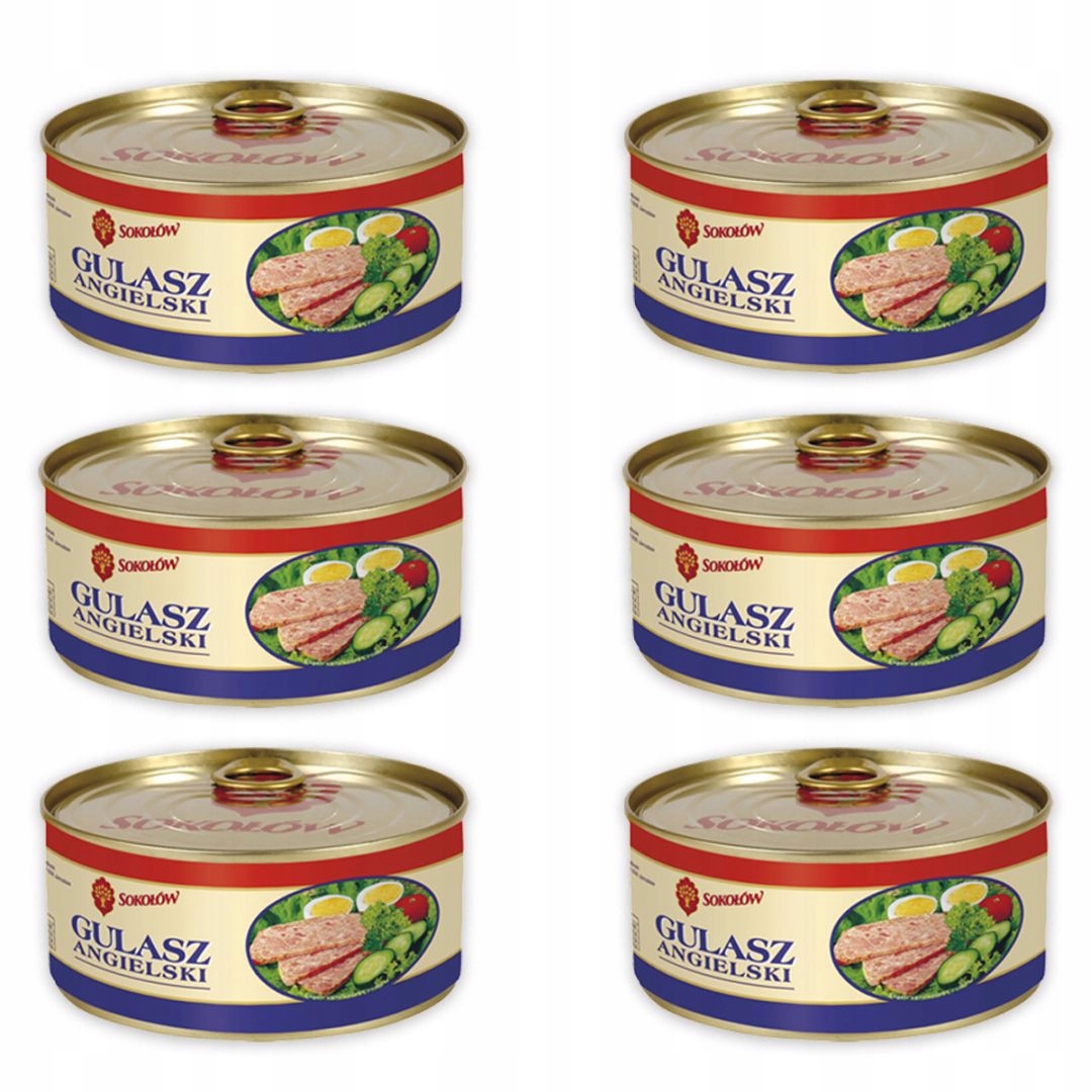 Levně Anglický guláš Sokołów 290 g x 6 kusů