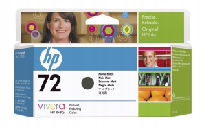 Hp no 72 matná čierna ink. kazeta, C9403A