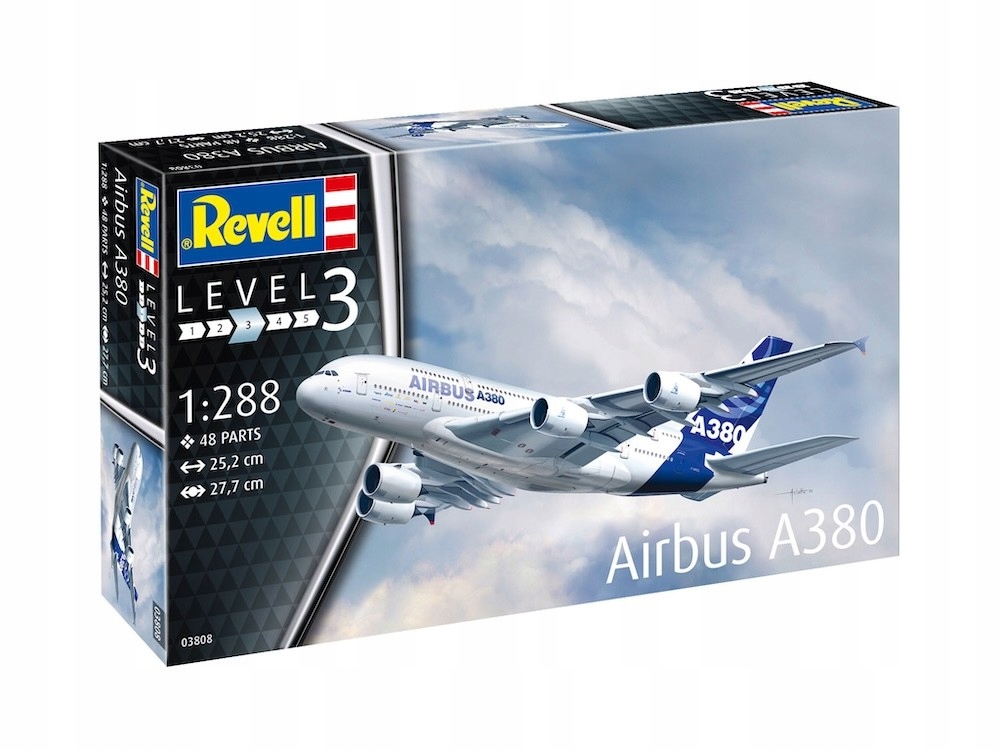 1:288 Airbus letadlo A380 Revell 03808