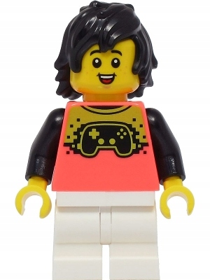 

Lego Figurka City Chłopak/Koralowa Bluza 60329