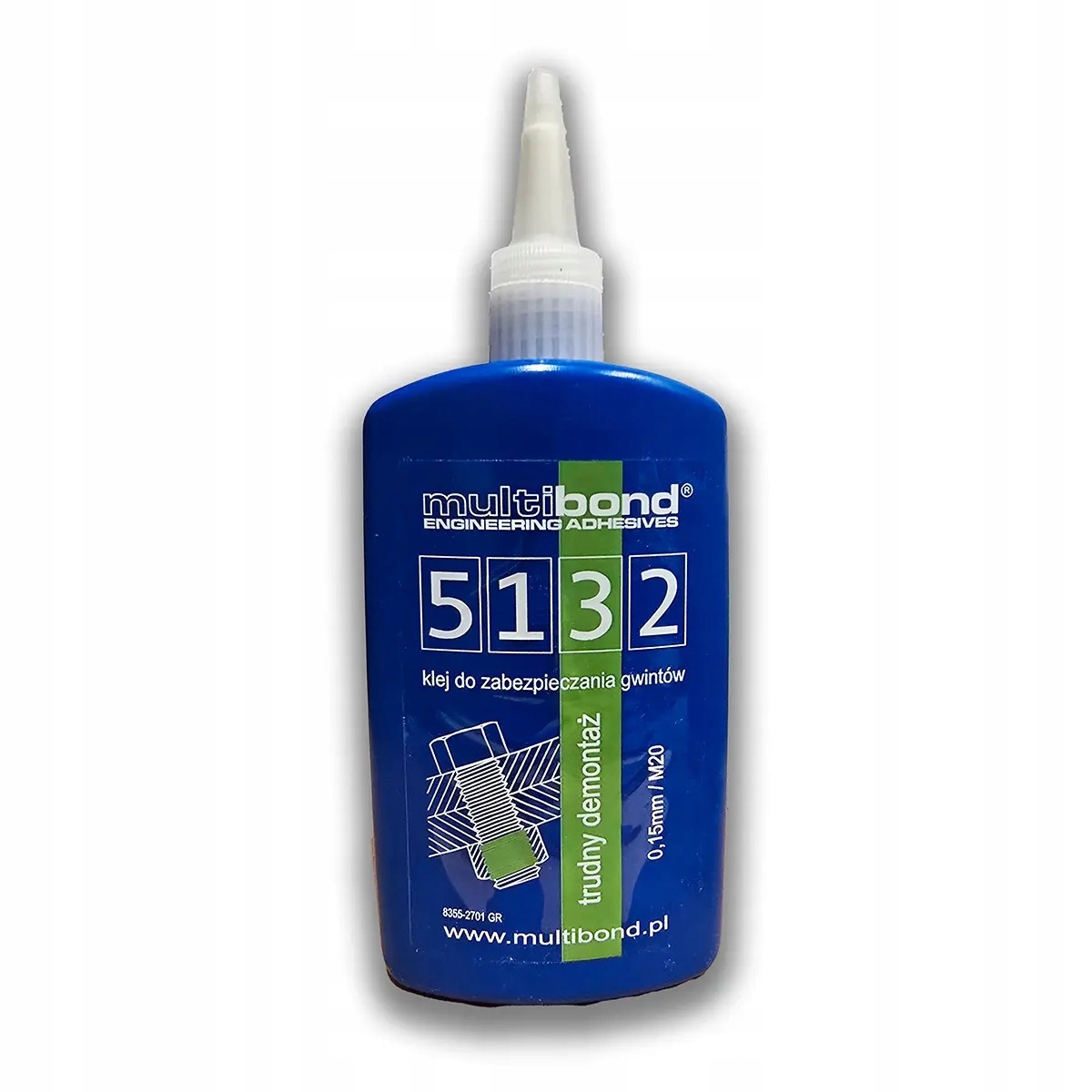 Multibond 5132 250 g silné lepidlo na závity, atest Pzh