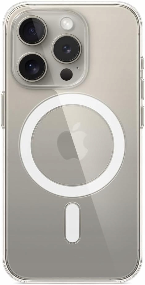Originální Pouzdro Apple pro iPhone 15 Pro s Magsafe Průhledné