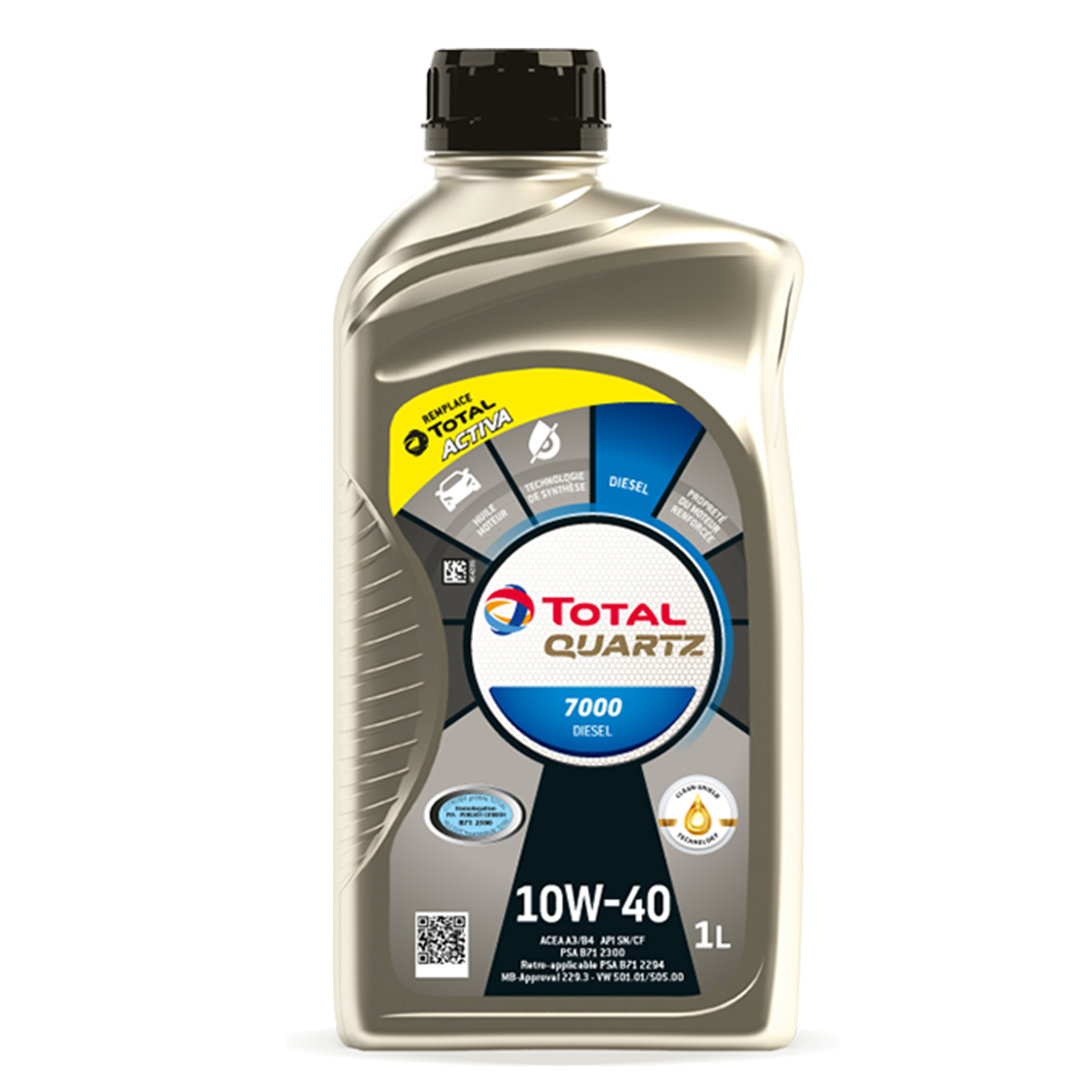 Olej Total Quartz Diesel 7000 10W-40 1L