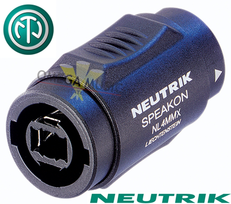 

Neutrik NL4MMX Adapter Beczka Speakon Speakon