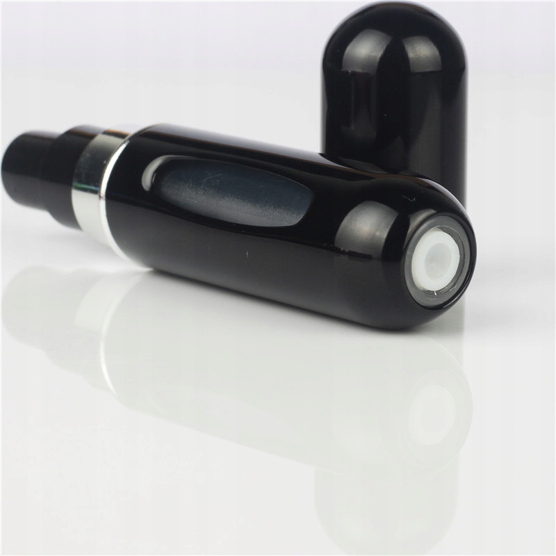 Atomizer podróżny do perfum 5ml - czarny Kolor czarny
