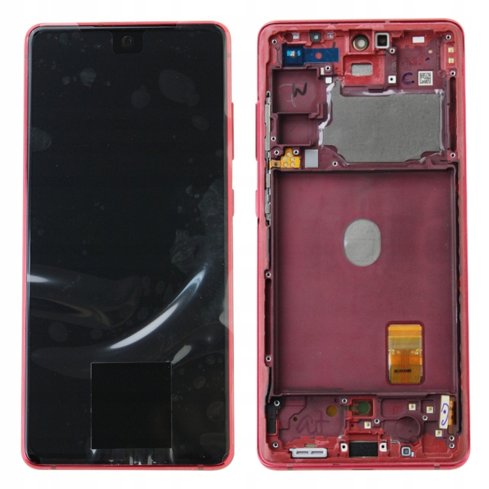 Samsung Galaxy S20 Fe G780 LCD Displej Digitizer Rámeček Červený Displej