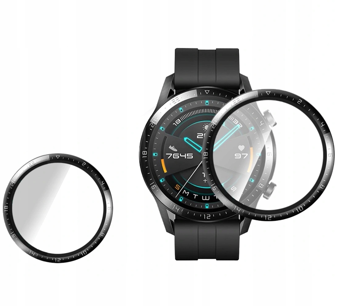 

Szkło Hybrydowe 3D na Smartwatch Huawei Gt 2 46mm