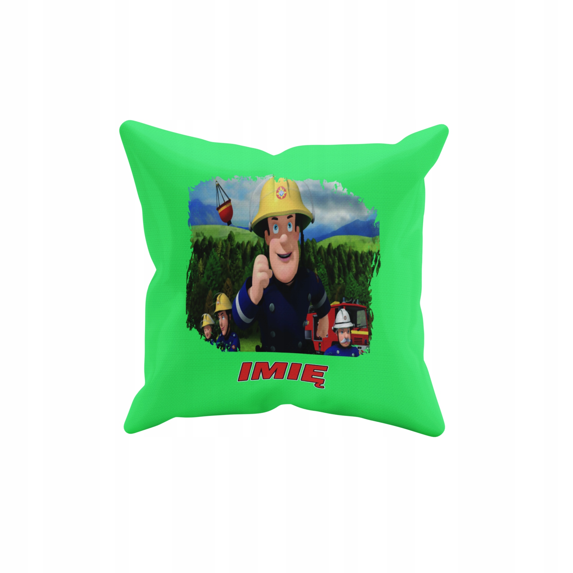 POSZEWKA NA PODUSZKĘ JAŚKA DO PRZEDSZKOLA STRAŻAK SAM + IMIĘ GRATIS Waga produktu z opakowaniem jednostkowym 0.5 kg