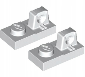 

Lego Zawias 1x2 Biały (30383/53922/6265695) 2 szt