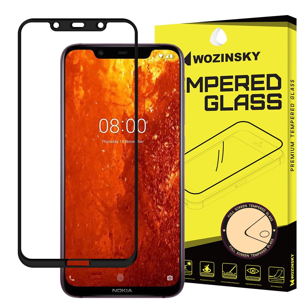 

Wozinsky szkło hartowane Full Glue Nokia 8.1 / X7