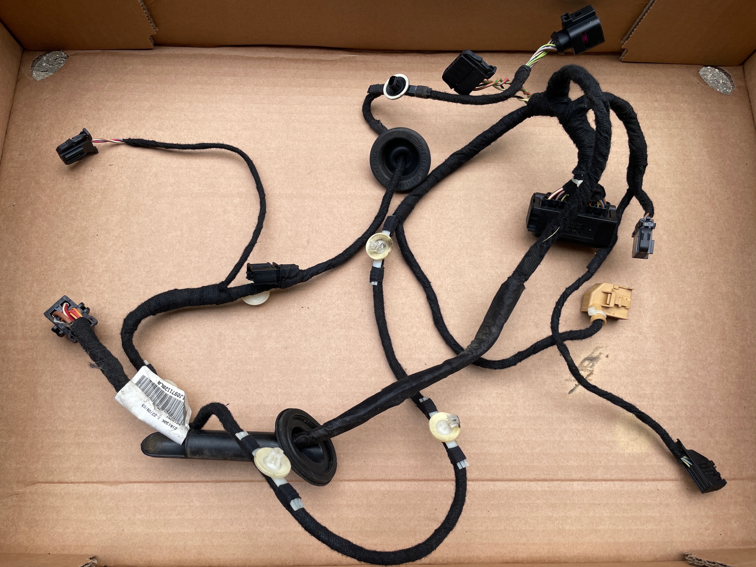 VW GOLF IV 97-04 WIĄZKA INSTALACJA DRZWI LEWA PRZÓD PRZEDNIA 1J0971120LA