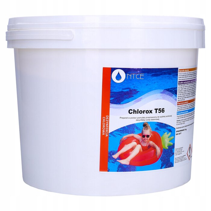5kg Chlor Szok Do Basenu Chemia Basenowa Szokowe Granulat Jacuzzi Spa Basen
