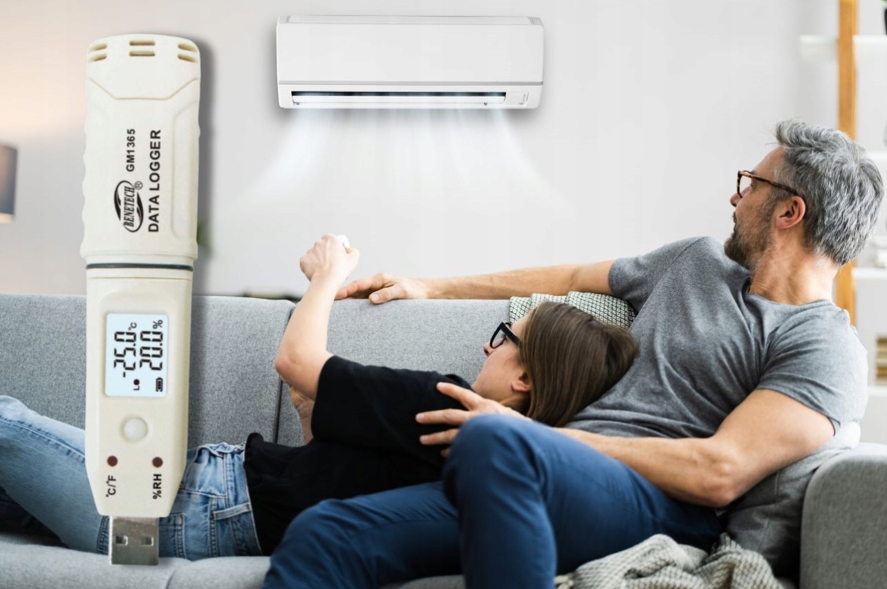 Rejestrator wilgotności i temperatury GM1365 Marka Benetech