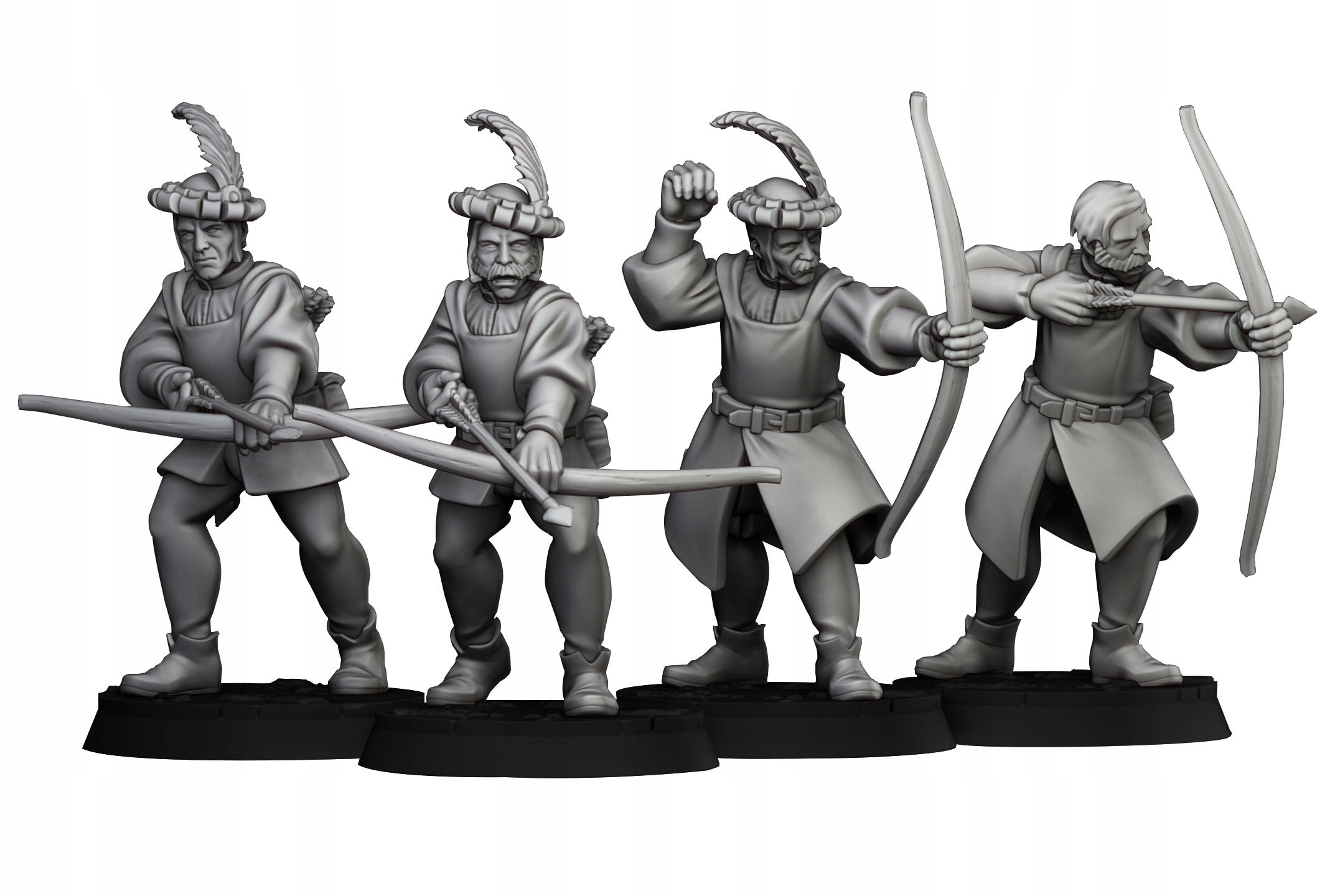 Empire Archers 10 szt.- Highlands Miniatures