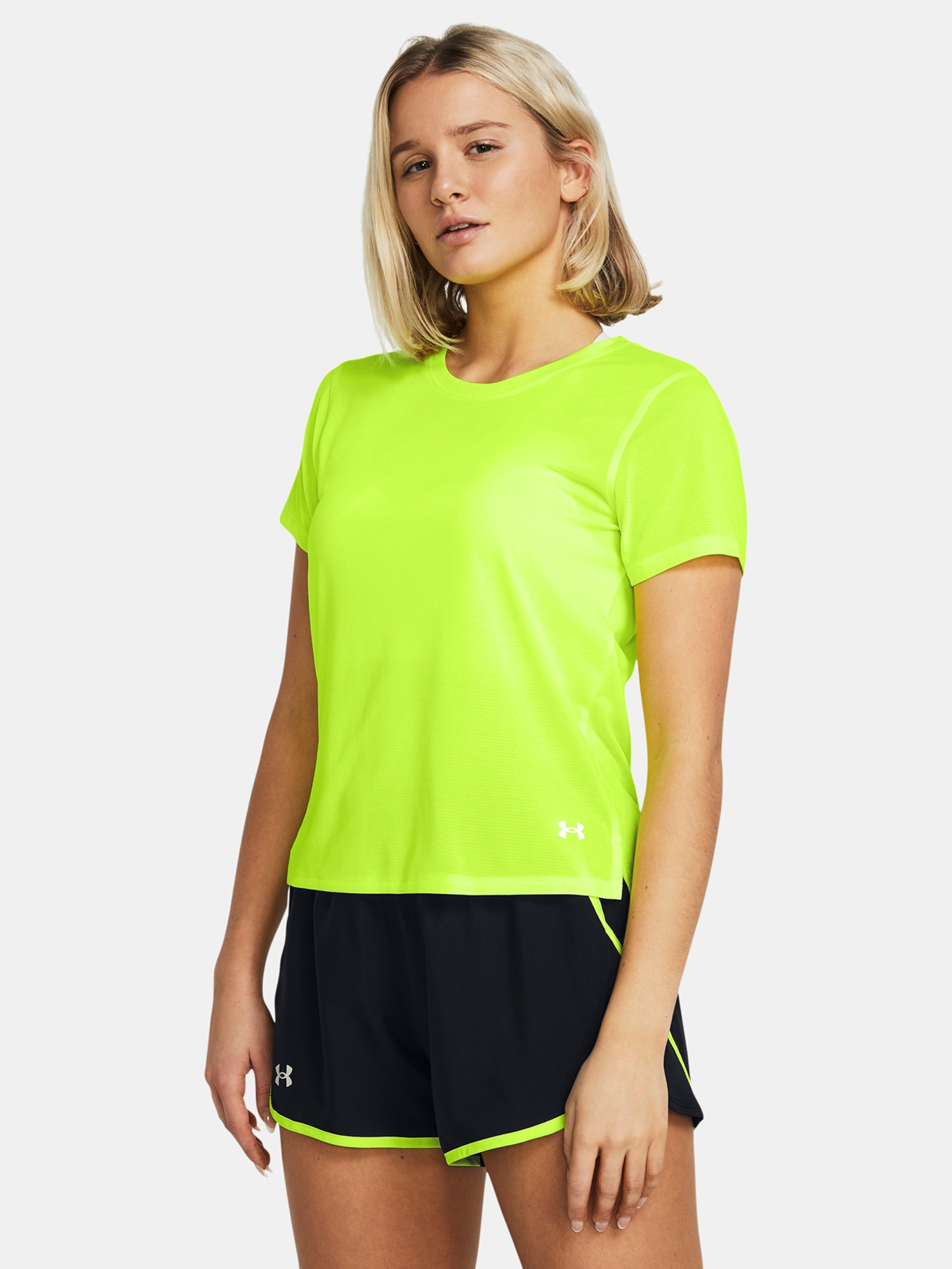 Tričko Ua Launch Shortsleeve-GRN vel. M