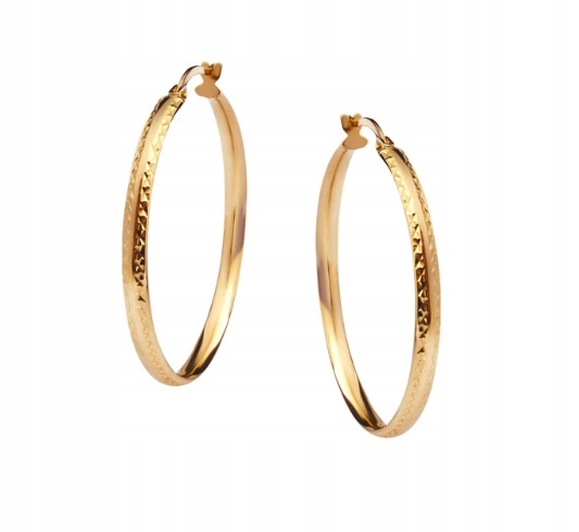 Kolczyki Złote Koła JZ19519 Verona Jewellery