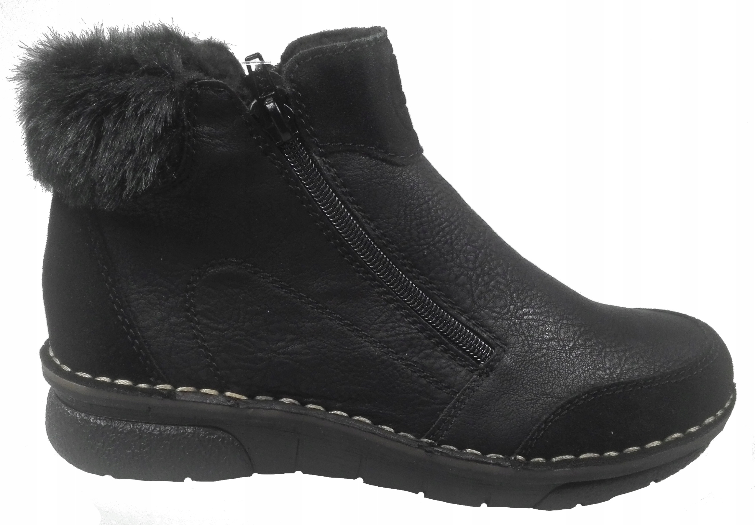 Rieker Dámské Kotníkové Boty Rieker 73352-00 Černé vel. 42