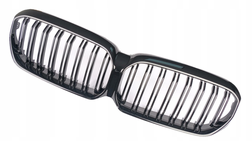 Nerki Grill Bmw 5 G30 G31 LCI Facelifting Czarny Połysk