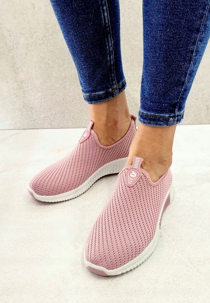 TL501 RÓŻOWE TRAMPKI SPORTOWE DAMSKIE PINK R.39 Materiał zewnętrzny tkanina