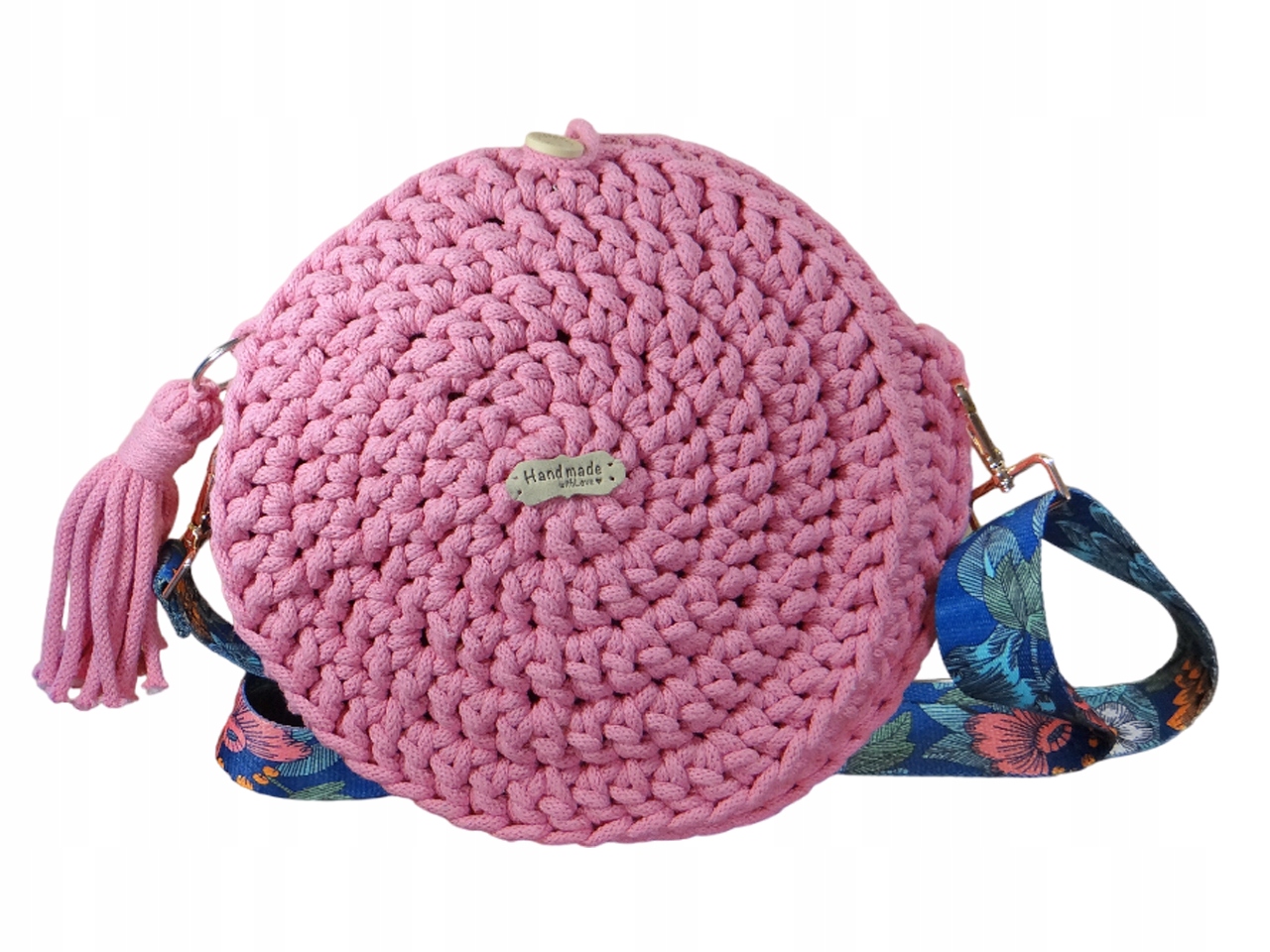 Kabelka ze šňůrky ručně vyrobená na háčkování TS008 handmade,