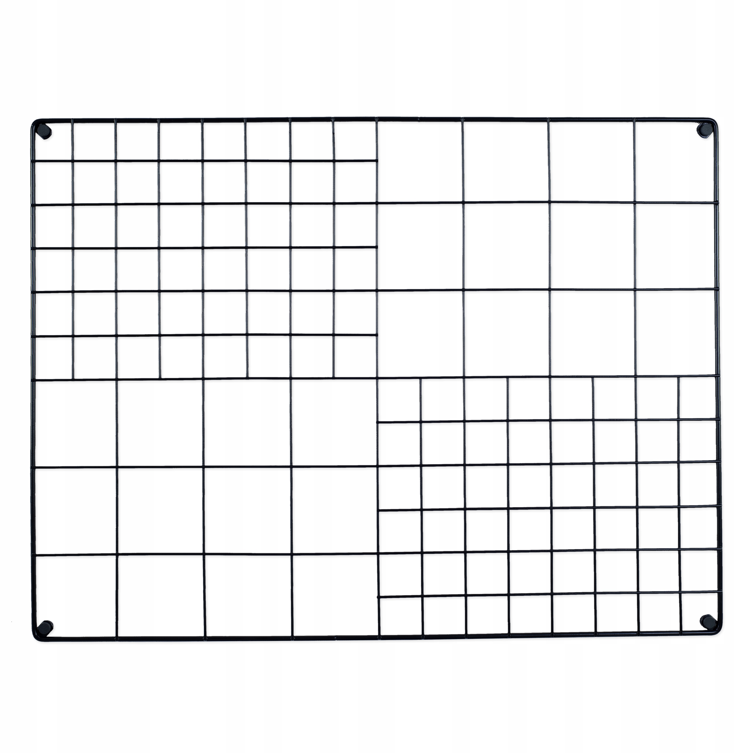 Organizer Tablica kratka z drutu 80x60 kol. czarny Marka KARTEX