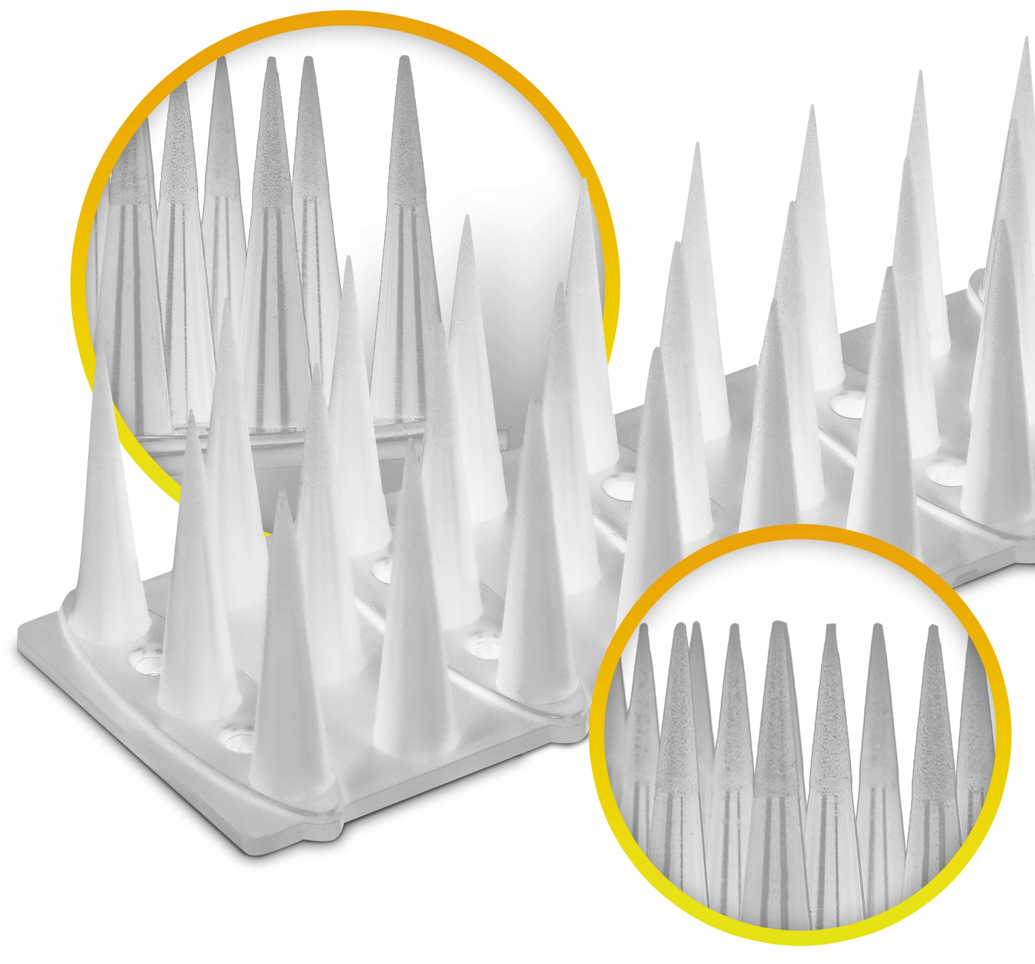 PLASTIKOWE KOLCE NA PTAKI KOLCE PRZECIW PTAKOM AVIK SKUTECZNA OCHRONA Marka Linarem