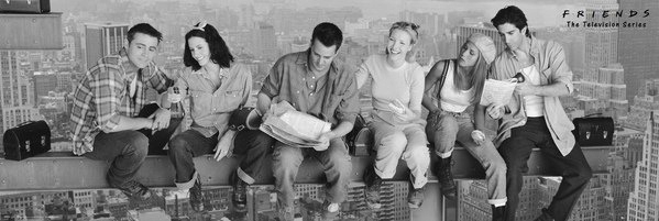 

Friends Przyjaciele Nowy Jork plakat 158x53 cm