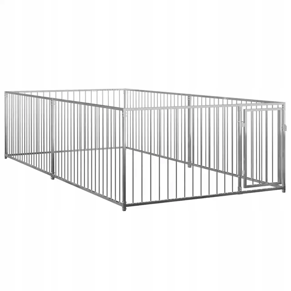 Levně Venkovní psí kotec 200 x 400 x 100 cm