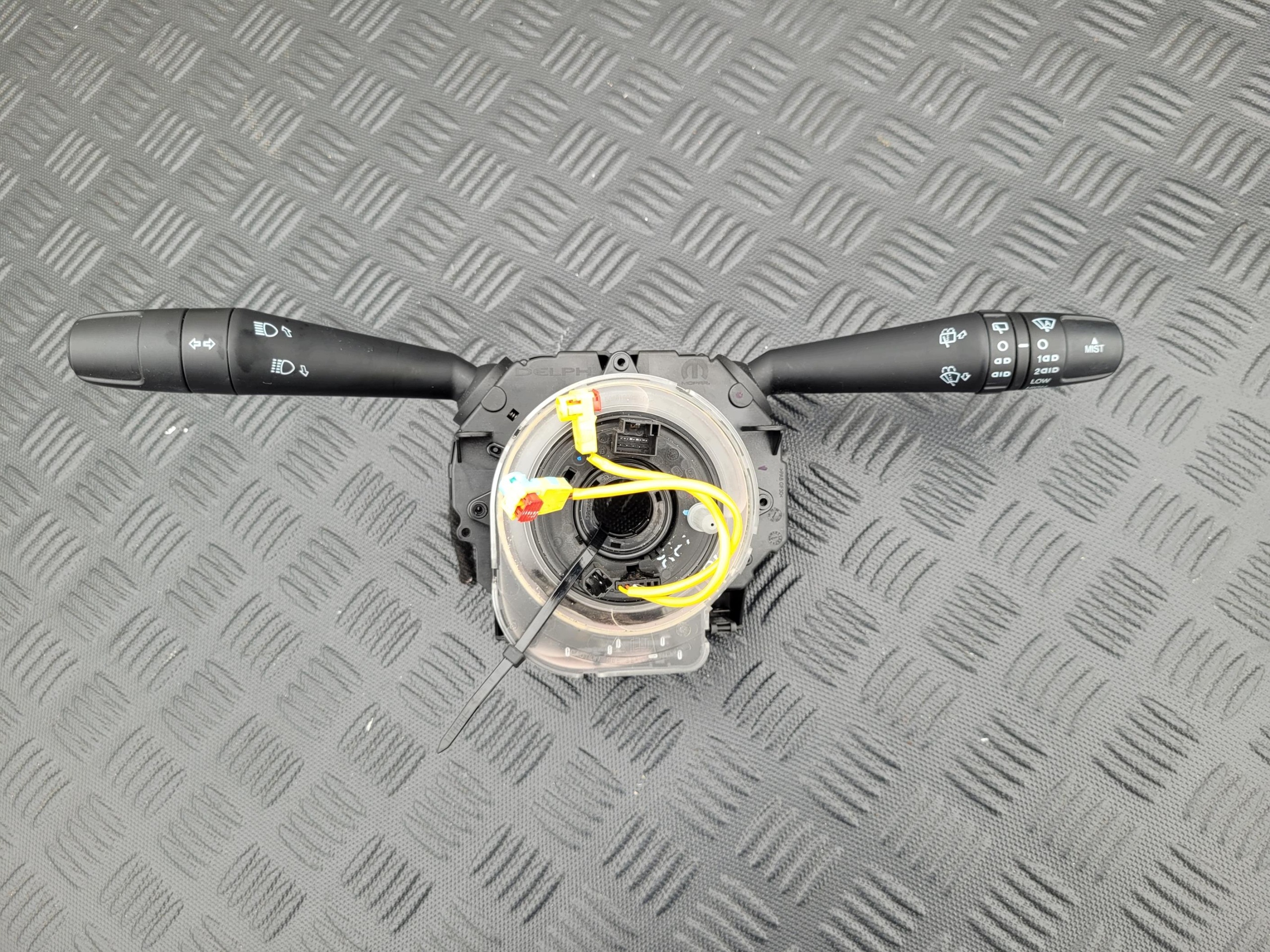 07356355840 steering wheel levers and controls ring control airbag JEEP COMPASS II