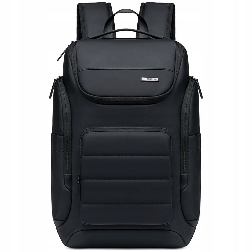 Dwukomorowy pojemny Plecak na laptopa 17,3 Golden Wolf GB00712 wodoodporny