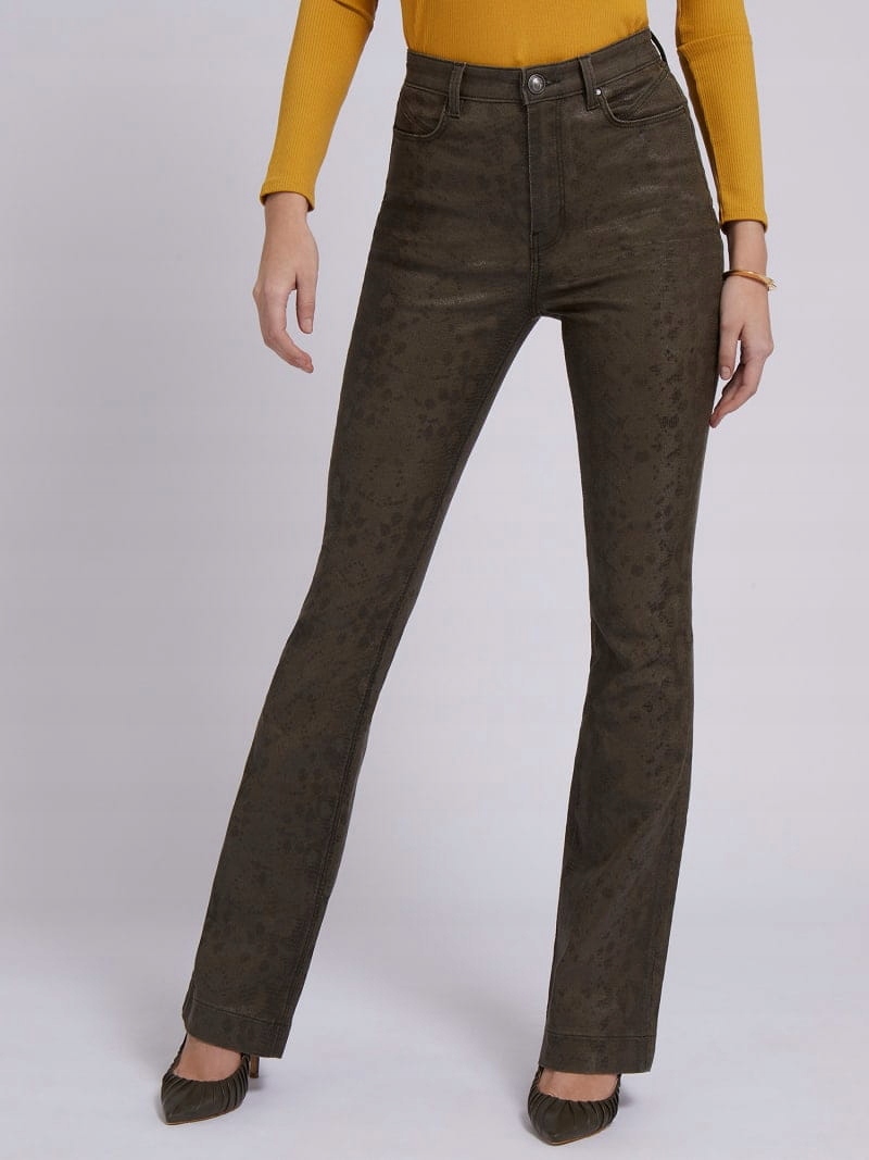 Guess Zvonové Kalhoty Se Vzorem (26)