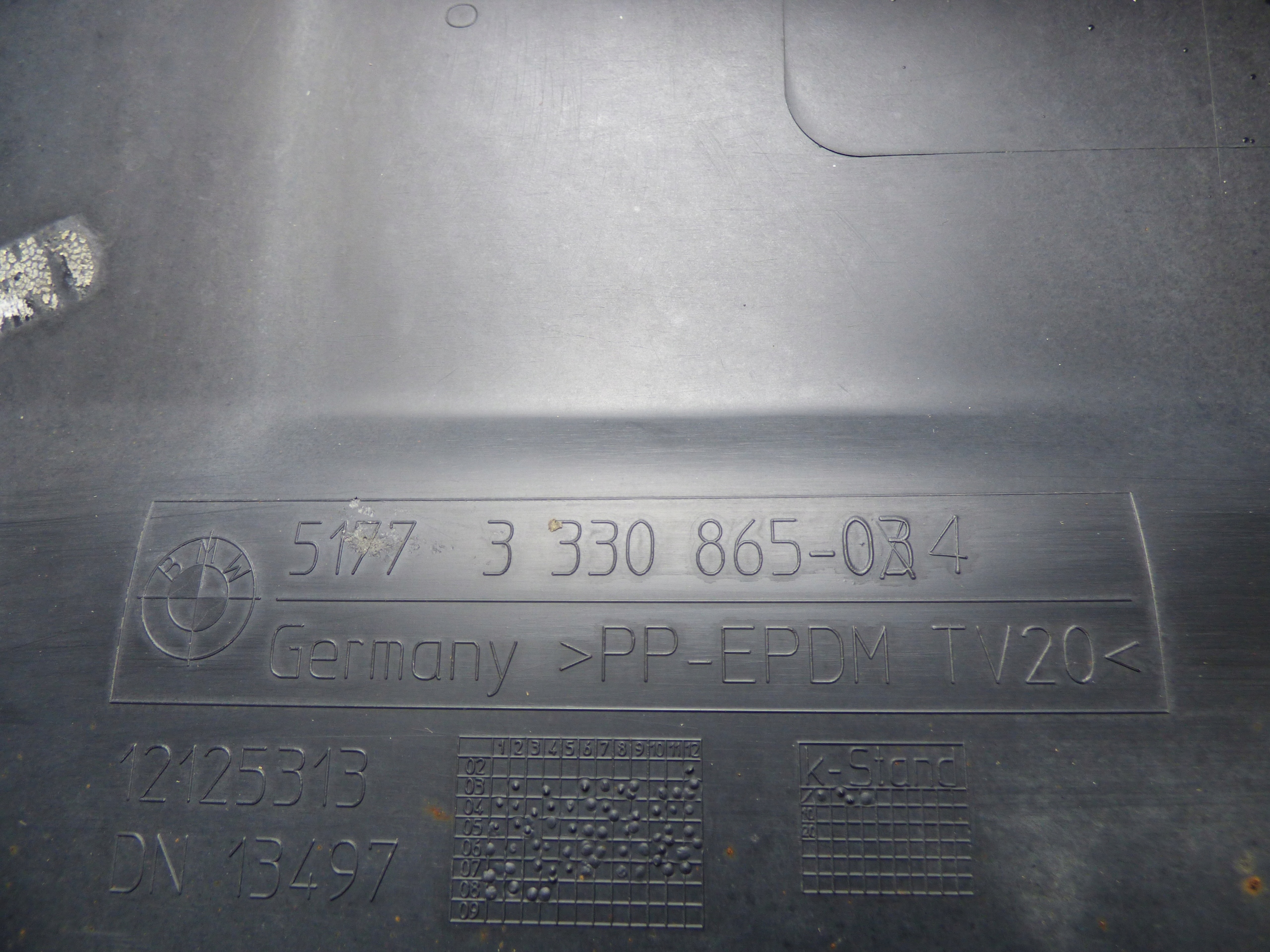 moulding threshold left 3330865 stBDB BMW X3 E83