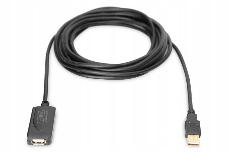 Kabel przedłużający aktywny DIGITUS DA-70130-4 USB 2.0 5m