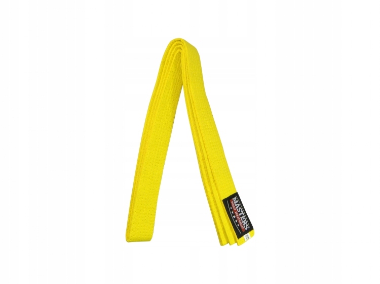 Pas do kimona MASTERS 240cm żółty Marka Masters Fight Equipment