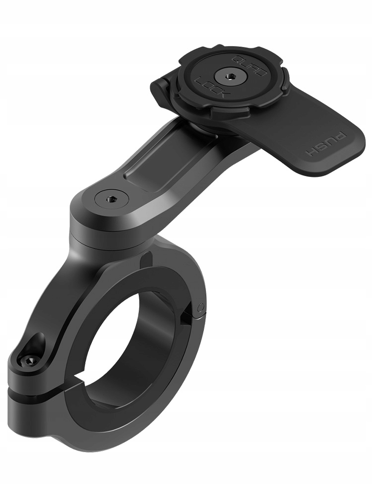 Držiak montovaný na riadidlá motocykla Quad Lock Pro veľký, čierny