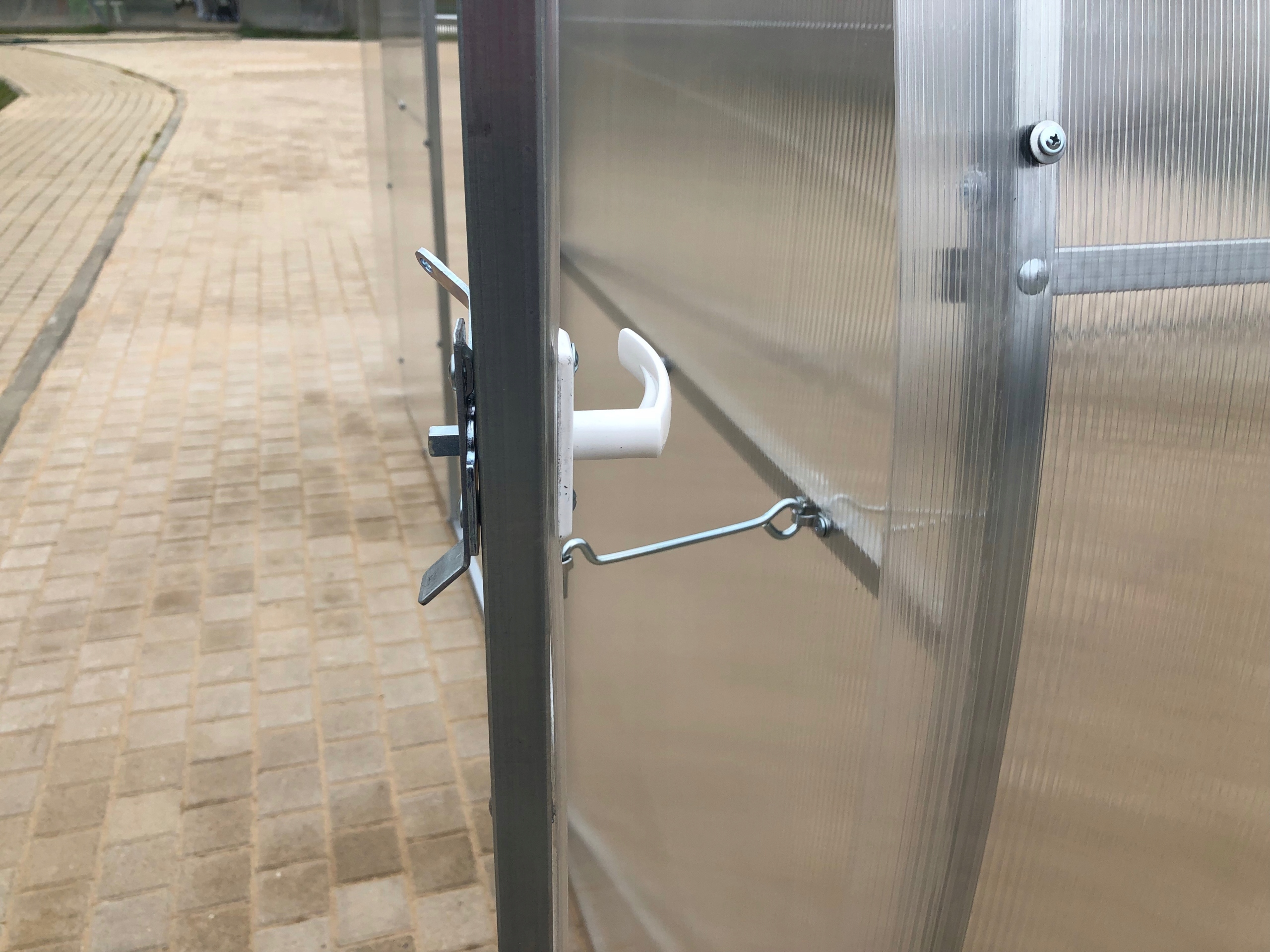 Tunel Ogrodowy z Poliwęglanu 4mm 3x8 na warzywa Szerokość 3 m