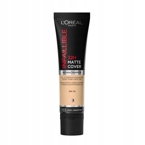 

Loreal Infallible 32H Matte podkład 155 N.Rose