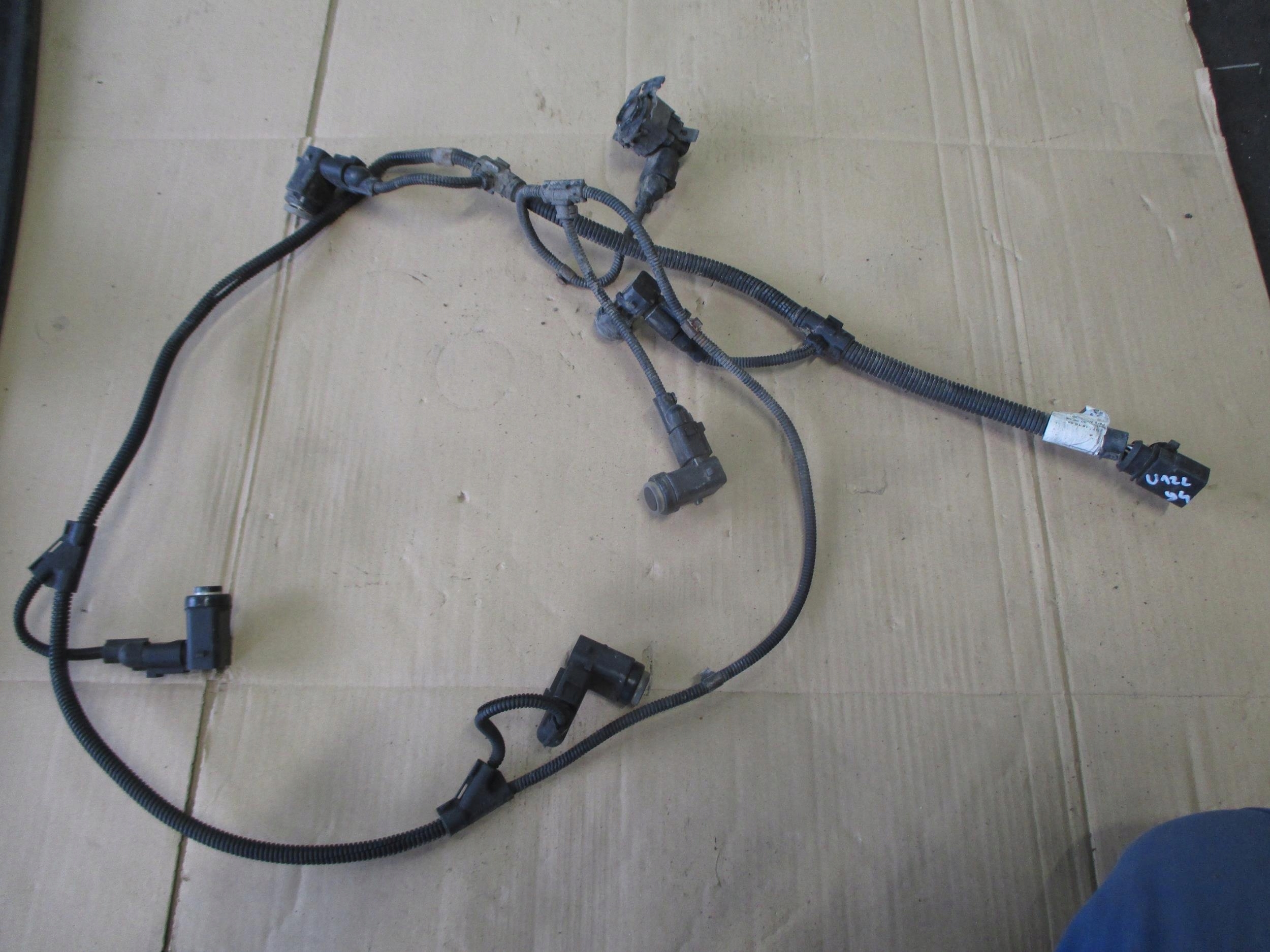 PORSCHE CAYENNE 7L5 02-06 WIĄZKA CZUJNIK PDC TYŁ