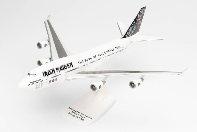 Model letadla Boeing 747-400 Iron Maiden 1:250