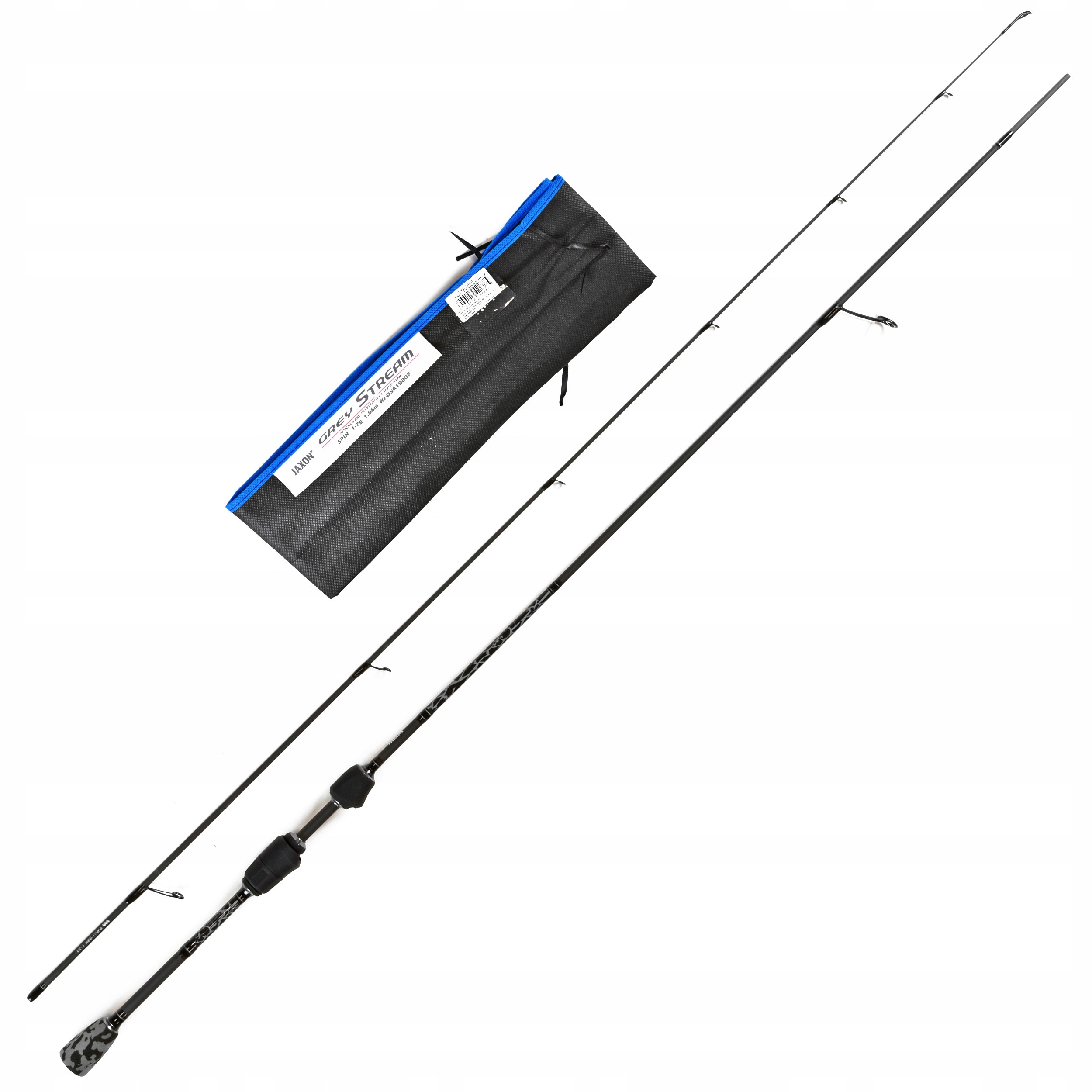 Wędka okoniowa Grey Stream Spinning 1.98m 1-7g ultralekka połów na paprochy