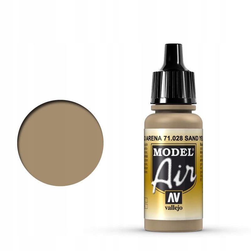 Farba Modelarska Vallejo Model Air Sand Yellow