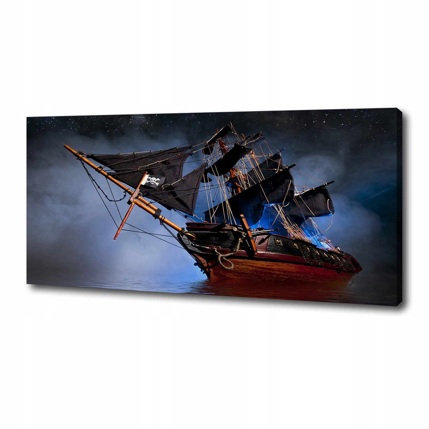 

Foto obraz na płótnie Piracki statek 125x50 cm