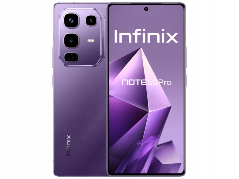 Smartfon Infinix Note 50 Pro 8/256GB 6.78" 144Hz Fioletowy